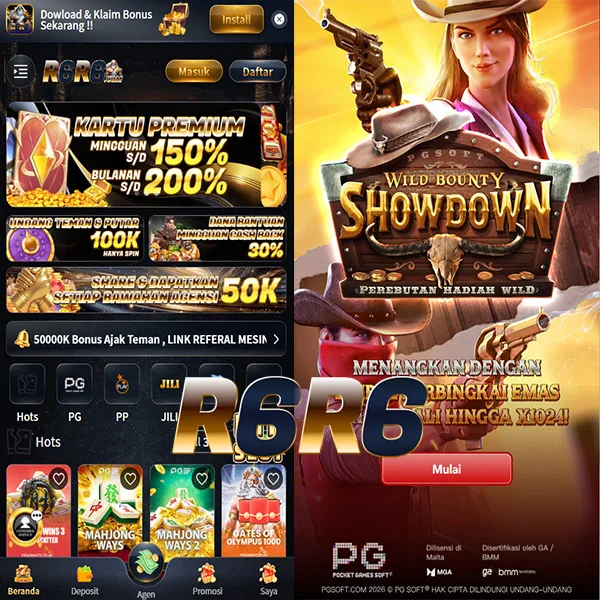 R6R6 Slot Anti Rungkad Indonesia
